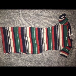 A Tight fitted tee shirt dress